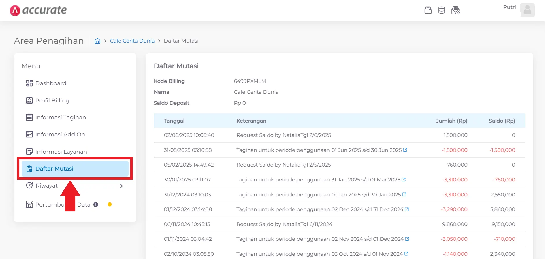 Cara download faktur penjualan Accurate Online